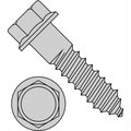 Kanebridge 1/4X2  Indented Hex Flange Lag Screw Grade 2 Hot Dip Galvanized, Pkg of 750 1432LFG